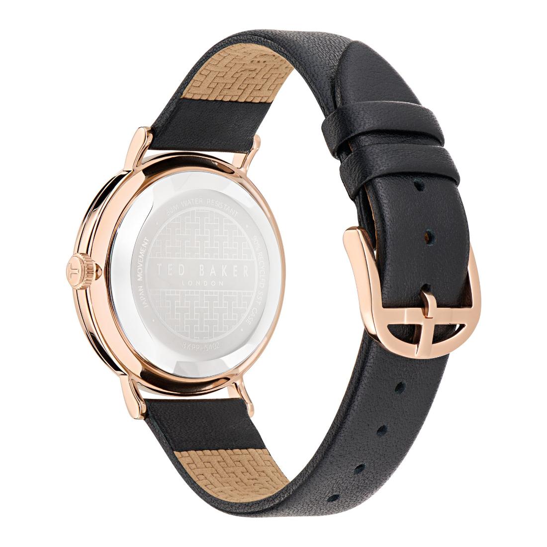 Ted Baker CLASSIC CHIC 37 mm Black Dial Women Analog Watch- BKPPHS402