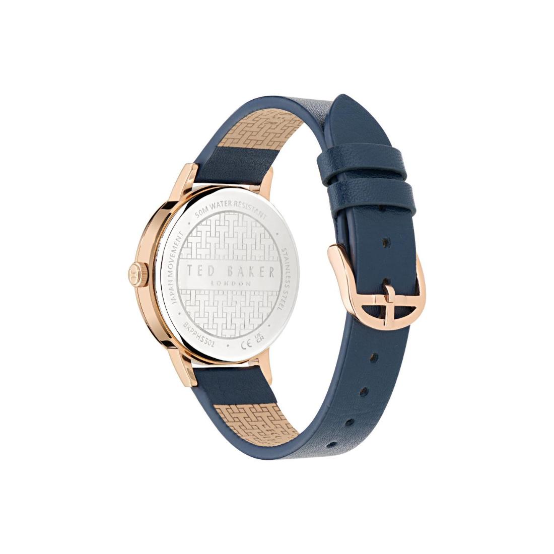 Ted Baker Phylipa Fashion 36 mm Blue Dial Women Analog Watch- BKPPHS501