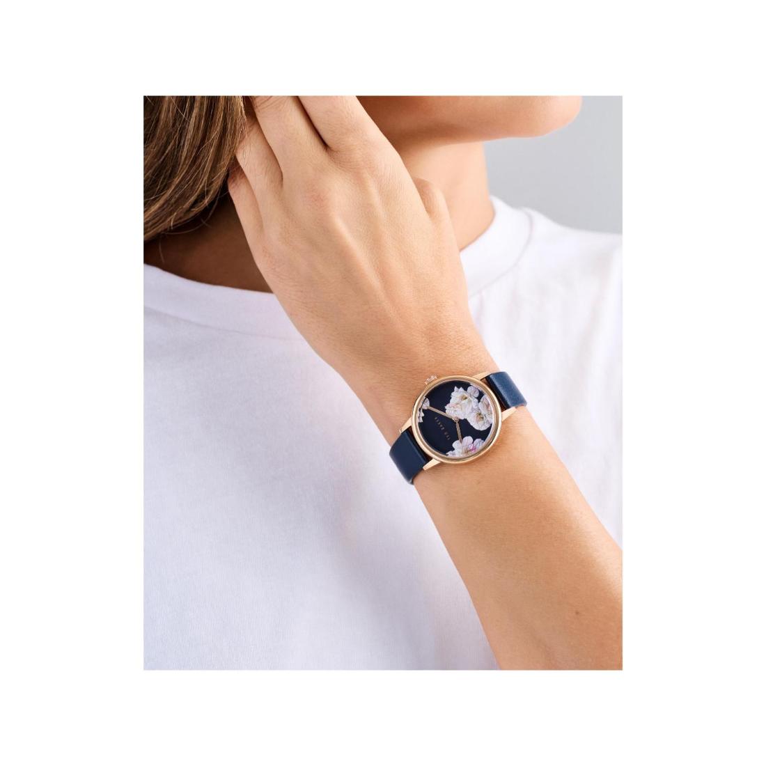 Ted Baker Phylipa Fashion 36 mm Blue Dial Women Analog Watch- BKPPHS501