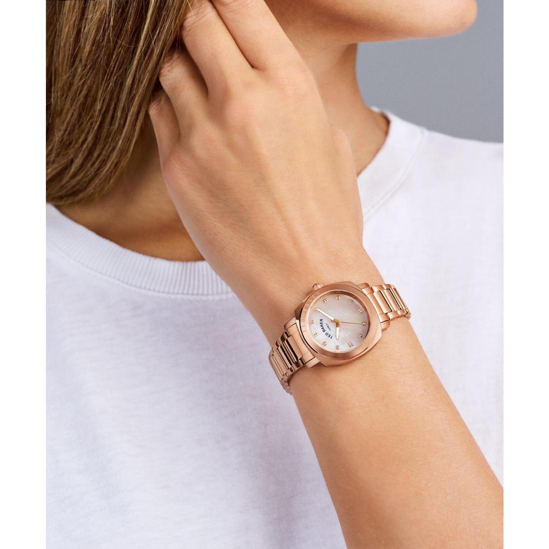 Ted Baker CLASSIC CHIC 33 mm Silver Dial Women Analog Watch- BKPRBS406
