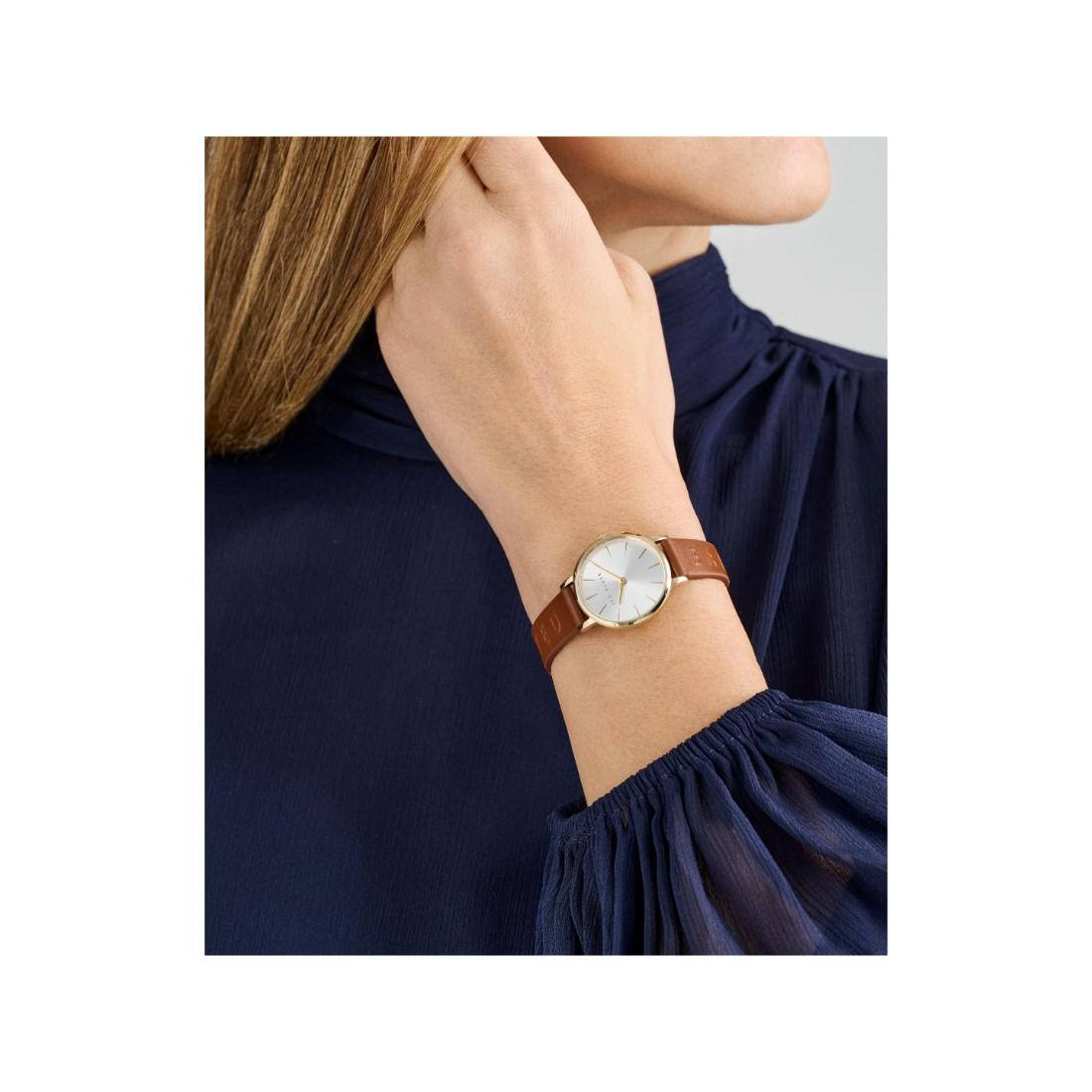 Ted Baker Staciie 28 mm Silver-Tone Dial Women Analog Watch- BKPSTF401