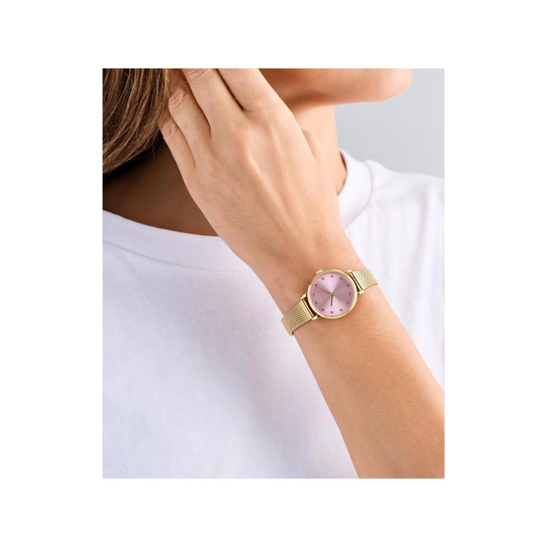 Ted Baker Staciie 28 mm Pink Dial Women Analog Watch- BKPSTS504