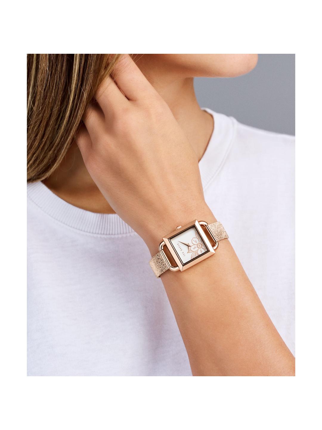 Ted Baker 28 mm Silver Dial Women Analog Watch - BKPTAS406