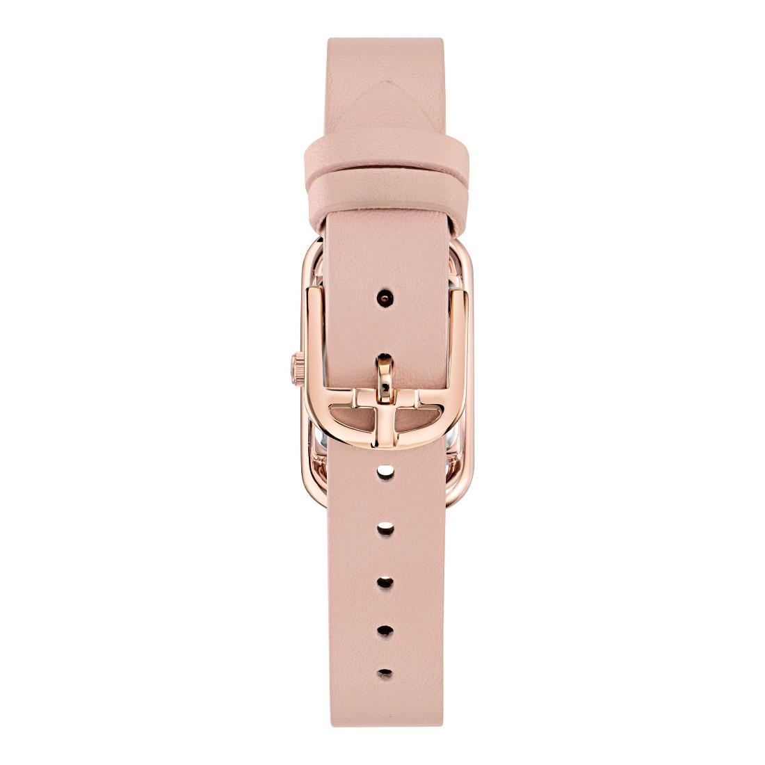 Ted Baker ICONIC 17 mm Rose Gold Dial Women Analog Watch- BKPTTS402