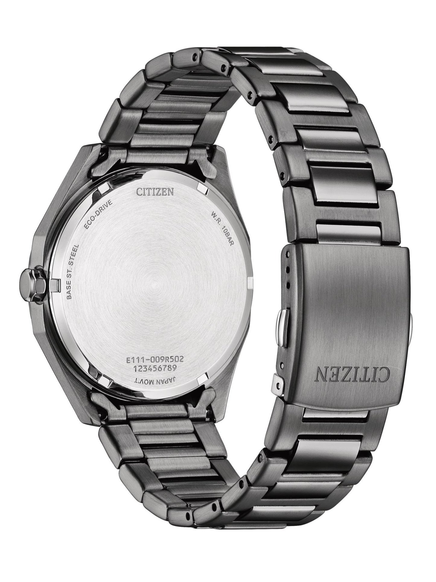 Citizen Men 41 mm Size Gray Dial Eco-Drive Watch- BM7637-81H
