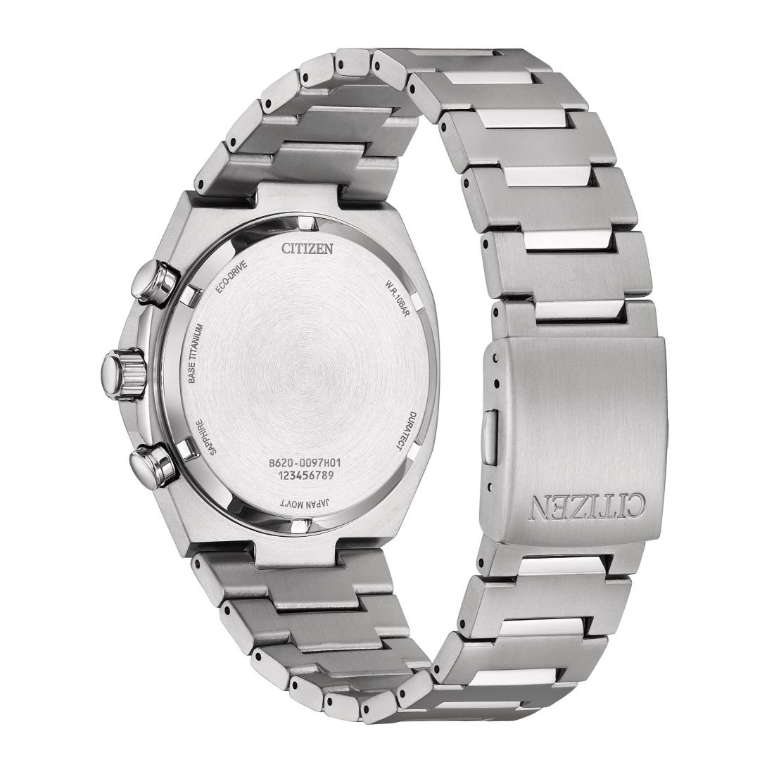 Citizen Zenshin 42.5 mm Orange Dial Eco-Drive Men Watch- CA4610-85Z