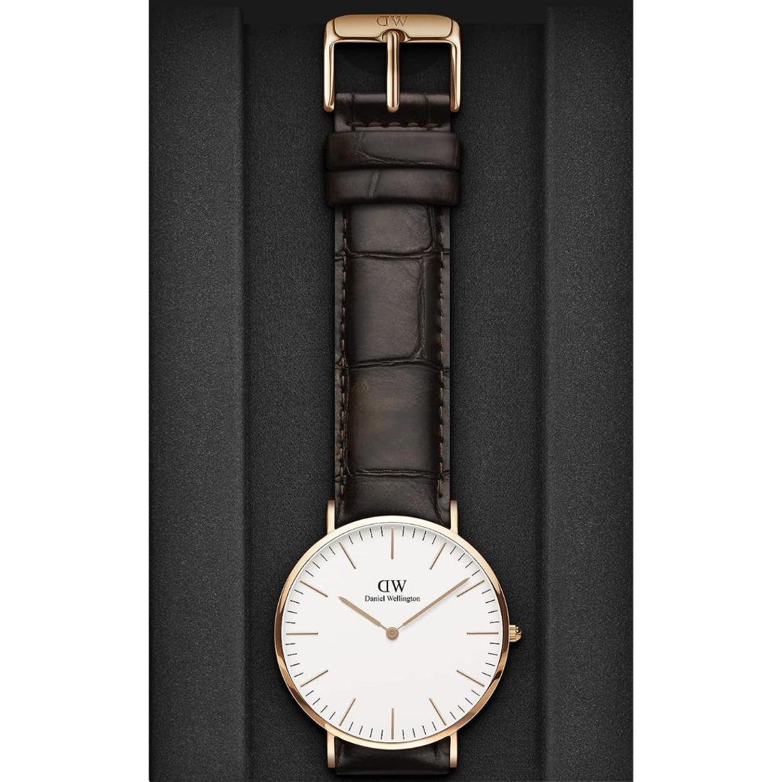 Daniel Wellington Classic 40 mm White Men Watch- DW00100011