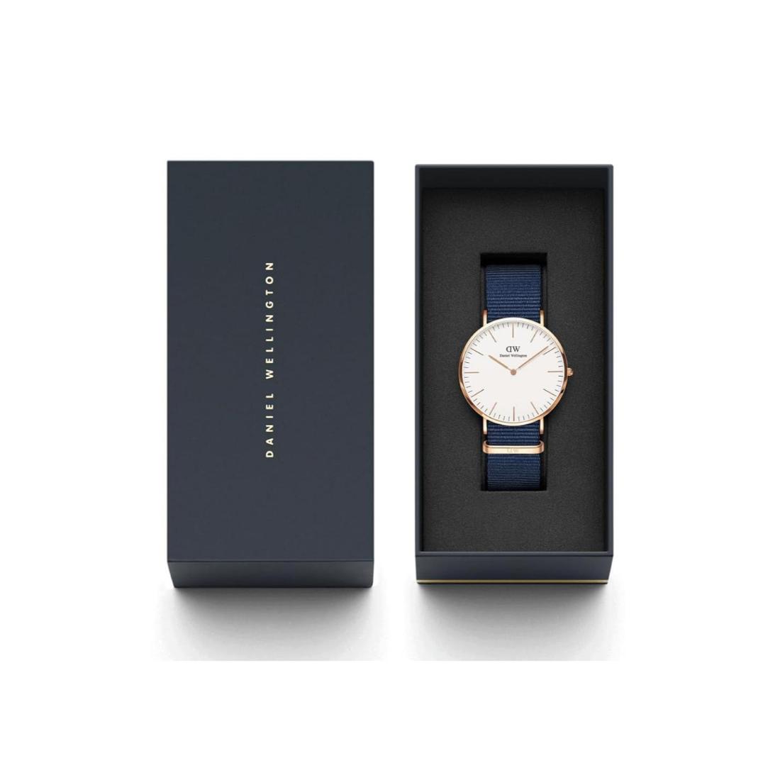 Daniel Wellington Classic 40 Bayswater RG White Men Watch- DW00100275