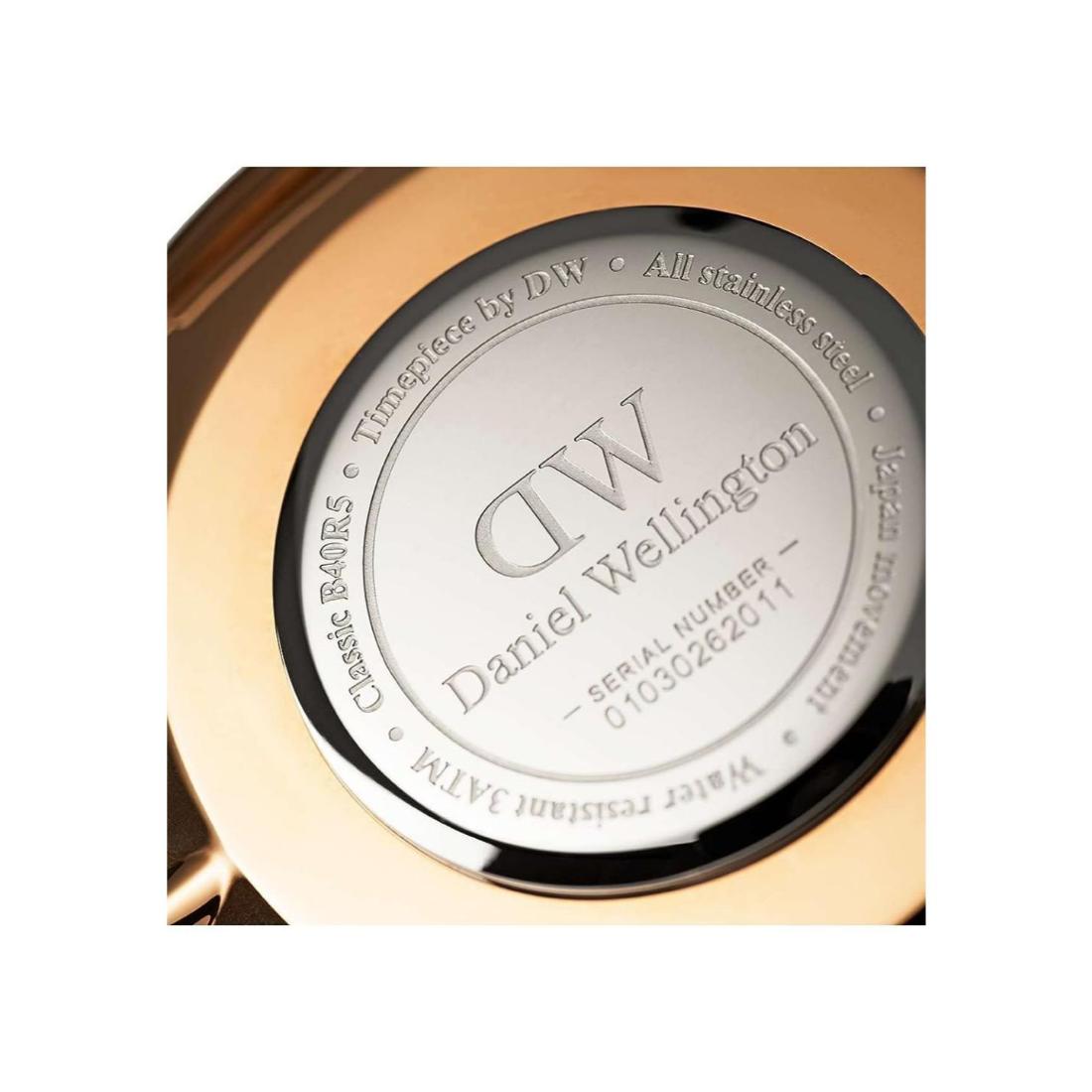 Daniel Wellington Classic 40 Bayswater RG White Men Watch- DW00100275