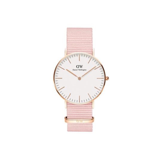 Daniel Wellington Classic 36 mm Rosewater RG White Unisex Watch- DW00100315