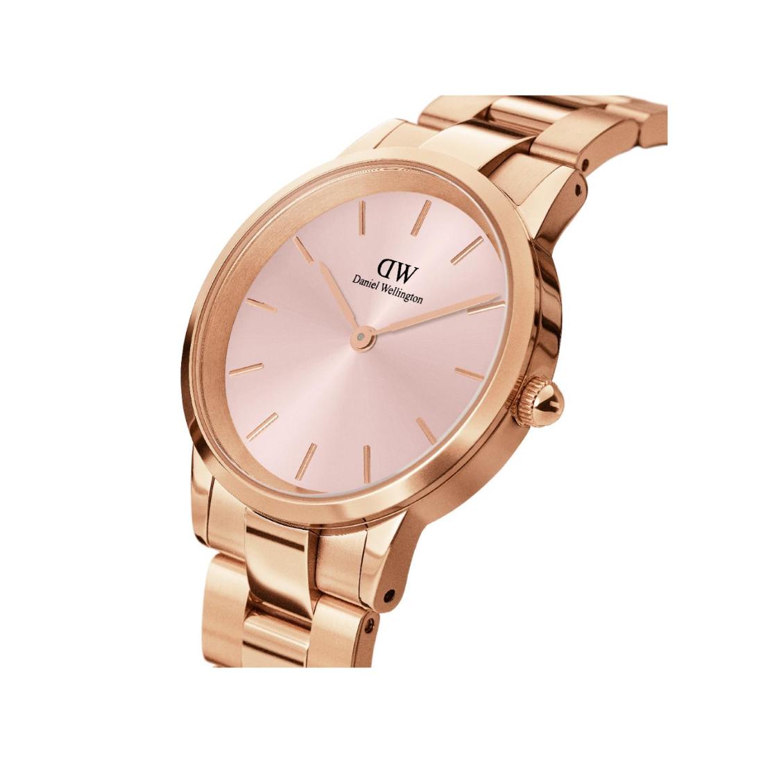 Daniel Wellington Iconic Link 32 mm RG Light Pink Women Watch- DW00100369