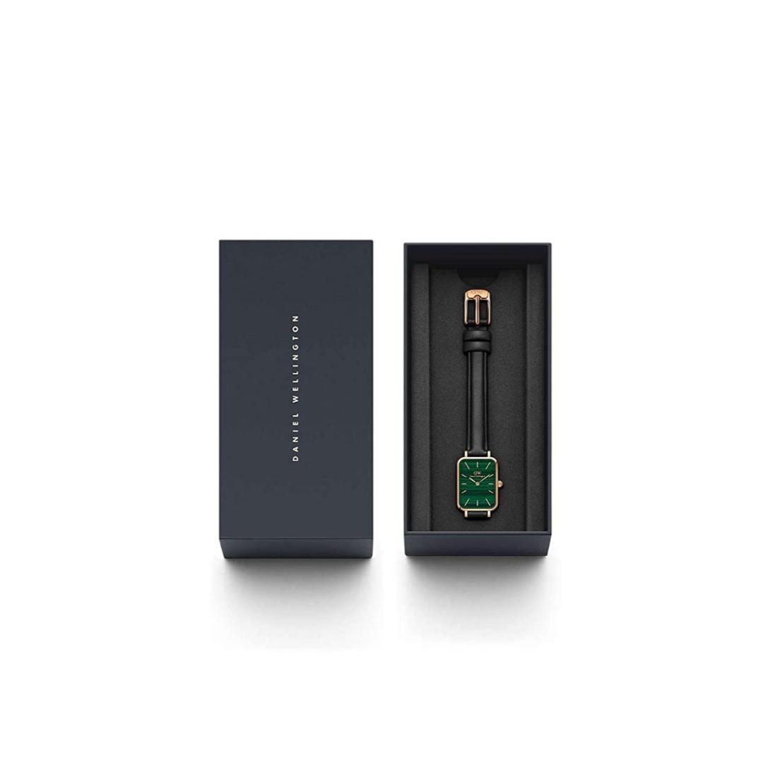 Daniel Wellington Quadro 20x26 mm Green Women Watch- DW00100439