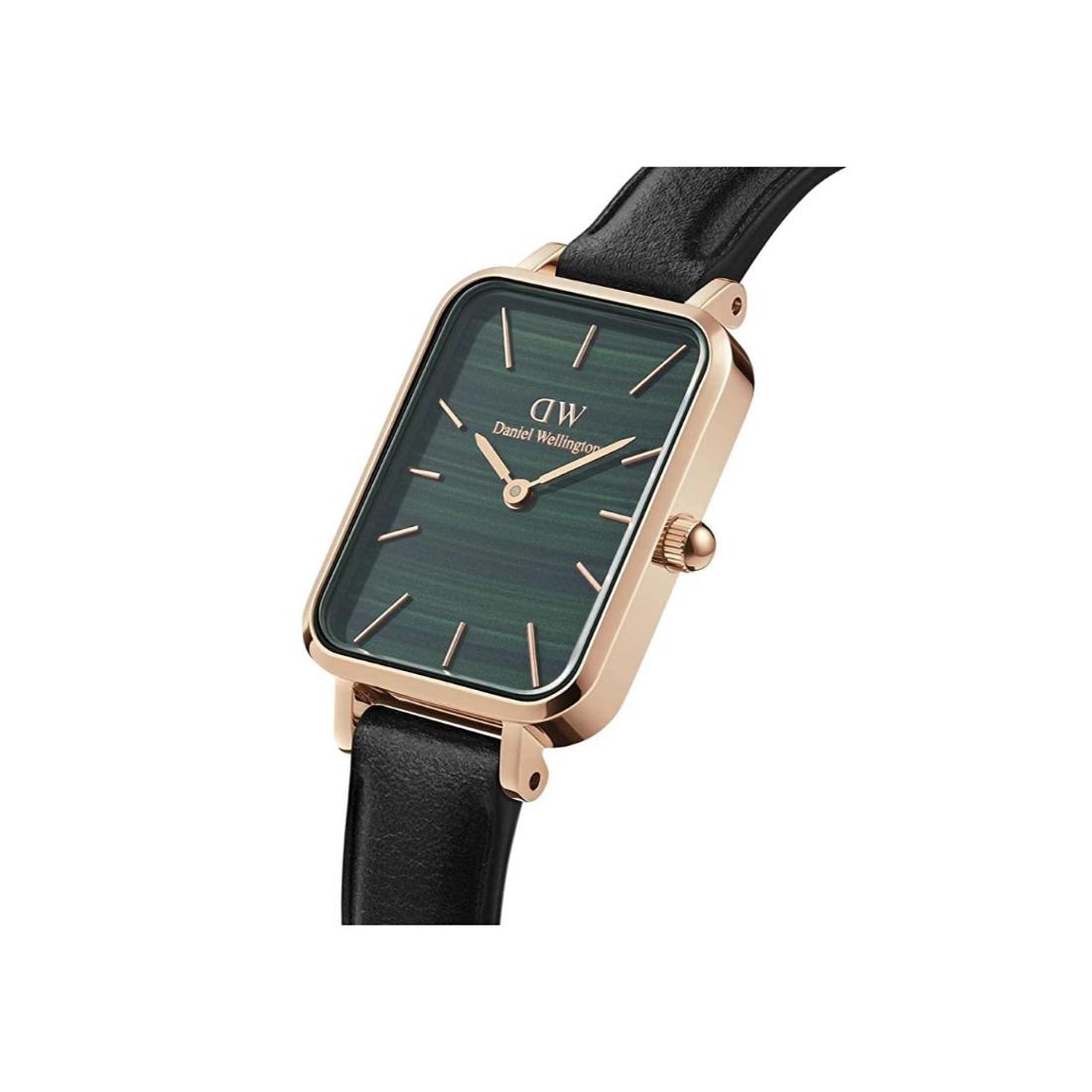 Daniel Wellington Quadro 20x26 mm Green Women Watch- DW00100439