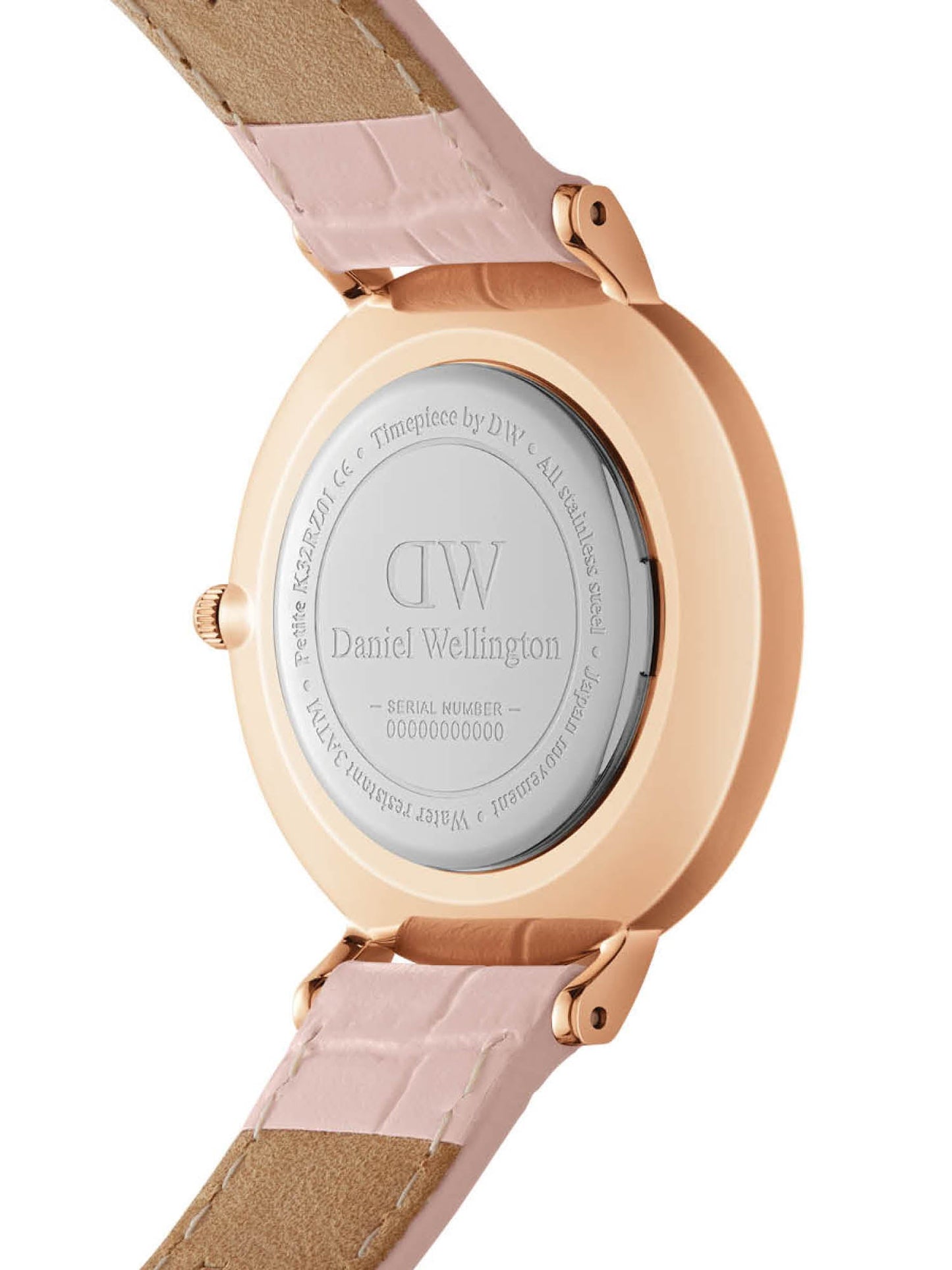 Daniel Wellington Mother of Pearl Pink Dial Women Analogue Watch - DW00100515