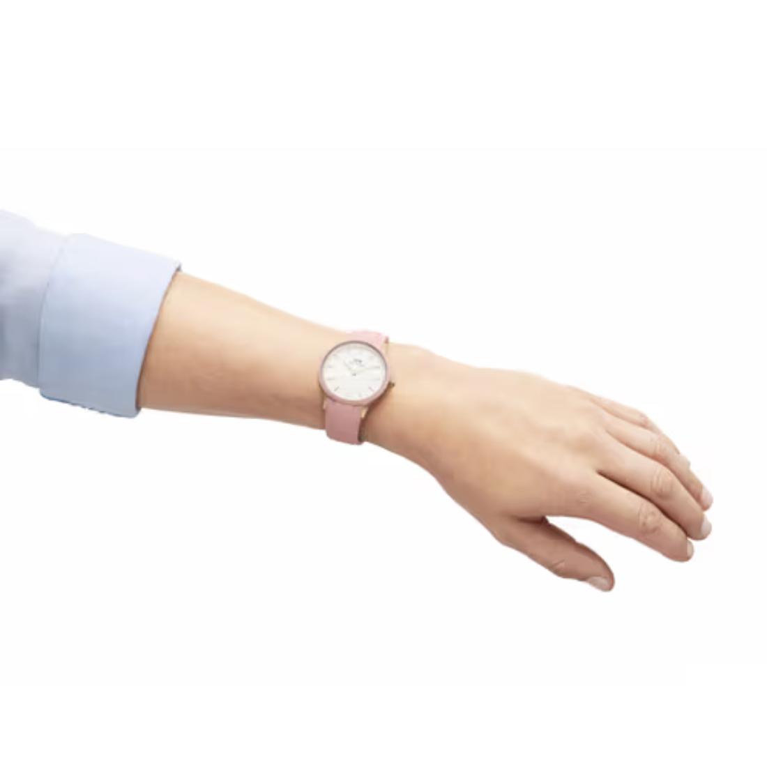 Daniel Wellington Men Iconic Motion Pastel Pink (10 ATM) 40 RG White Watch - DW00100533