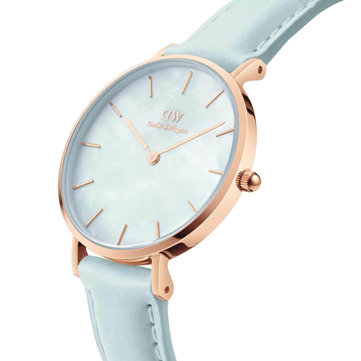 Daniel Wellington Petite 28 mm Blue Dial Women Analogue Watch - DW00100635