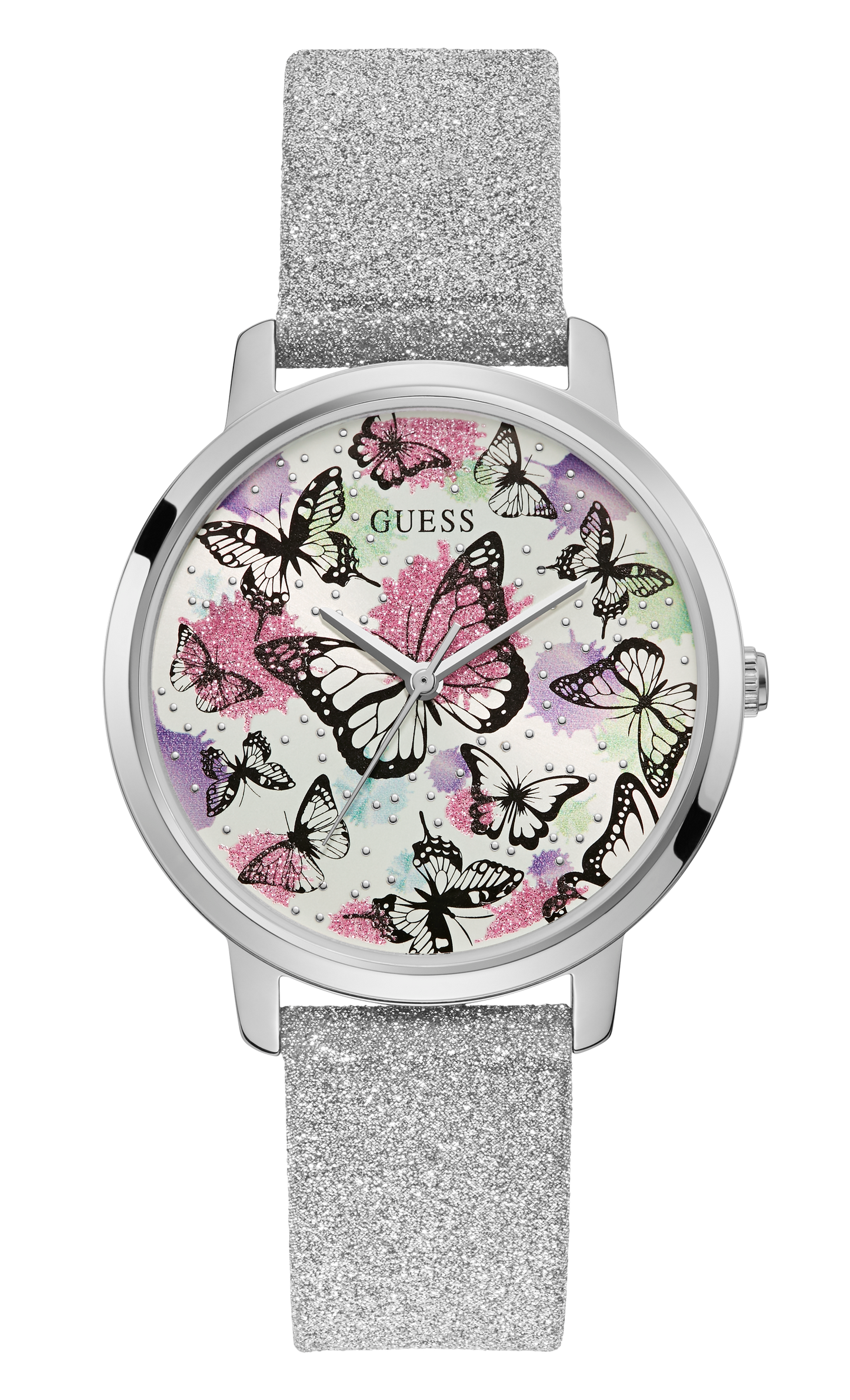 Guess Women White Dial Analog Watch - GW0008L1