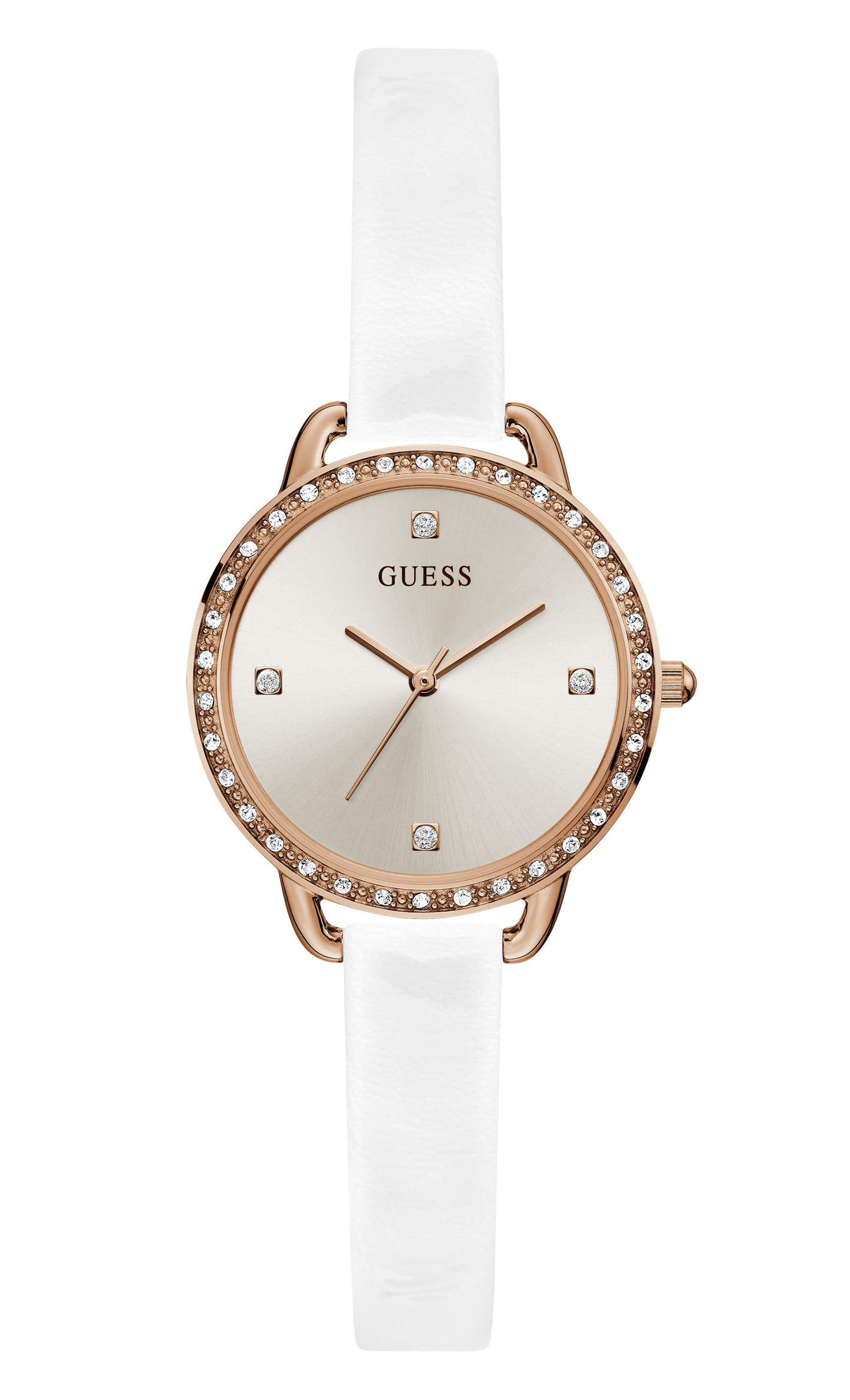 Guess Women White Dial Analog Watch - GW0099L4
