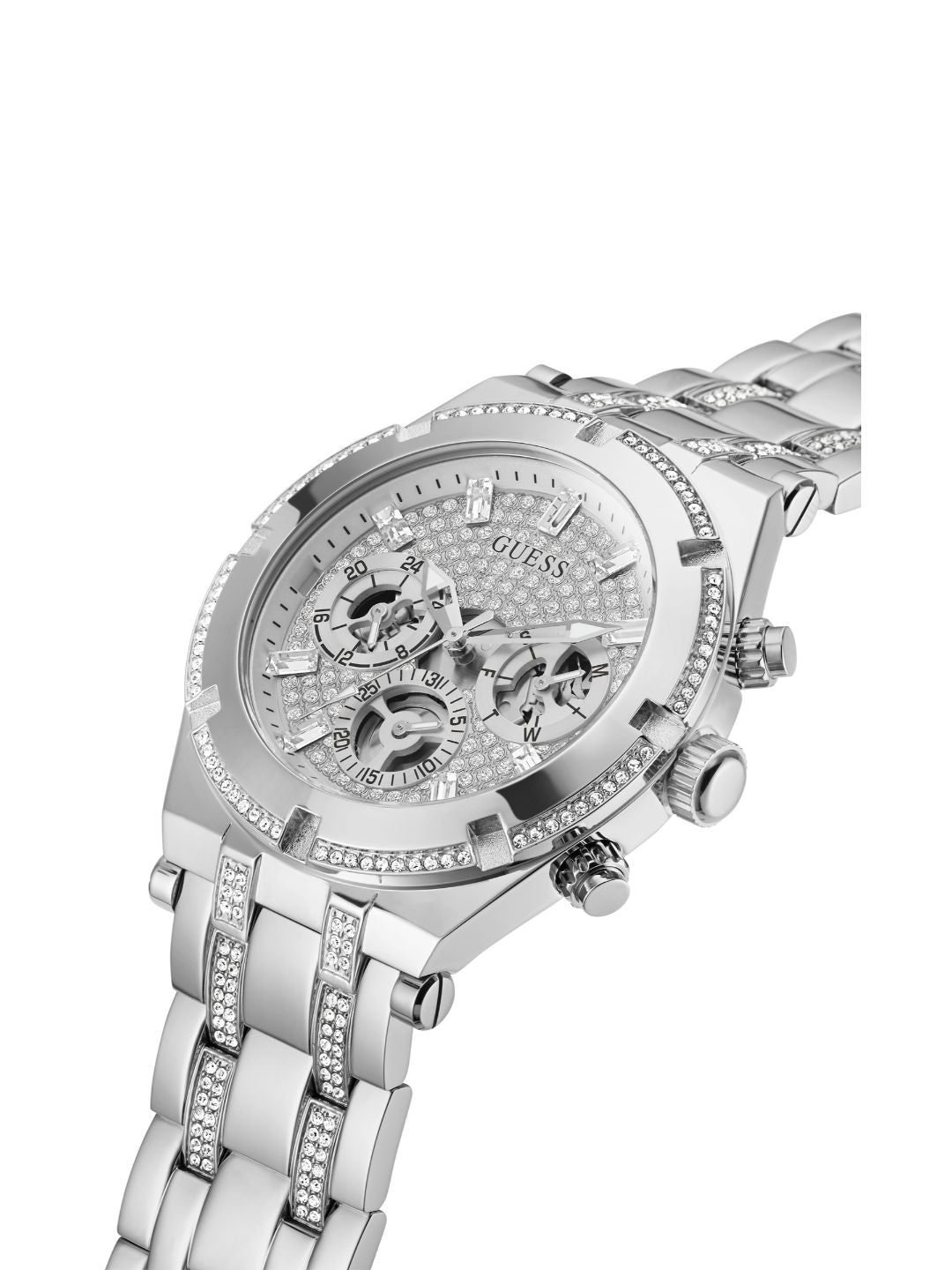 Guess Analog Silver Dial Men's Watch - GW0261G1