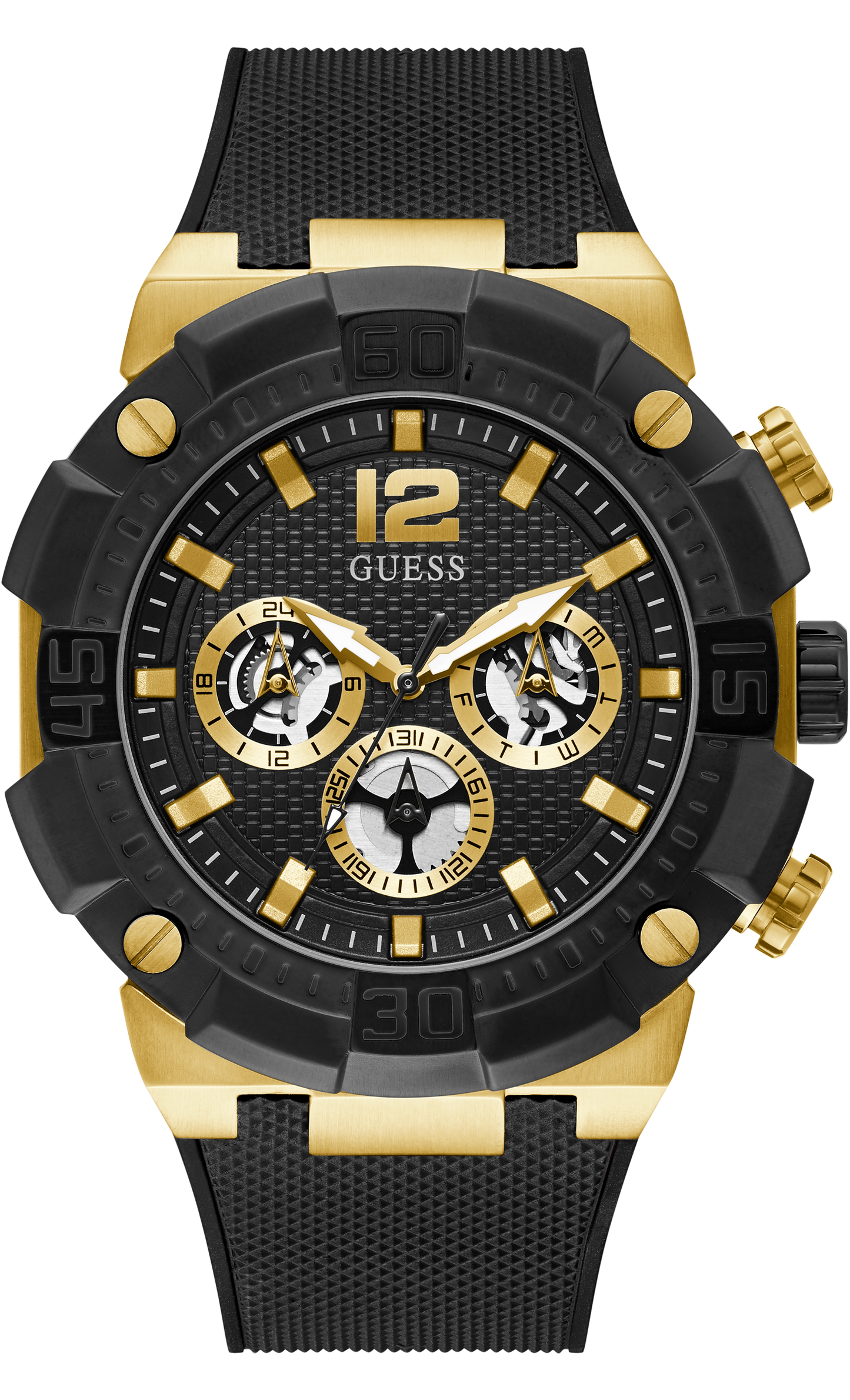 Guess Analog Black Dial Men's Watch - GW0264G3