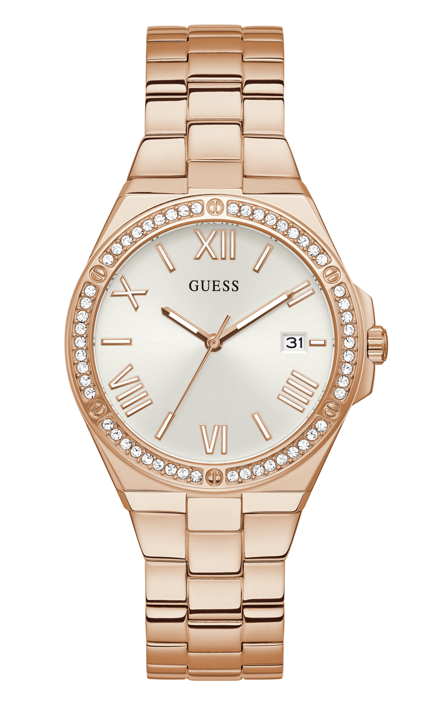 Guess Women Silver Dial Analog Watch - GW0286L3