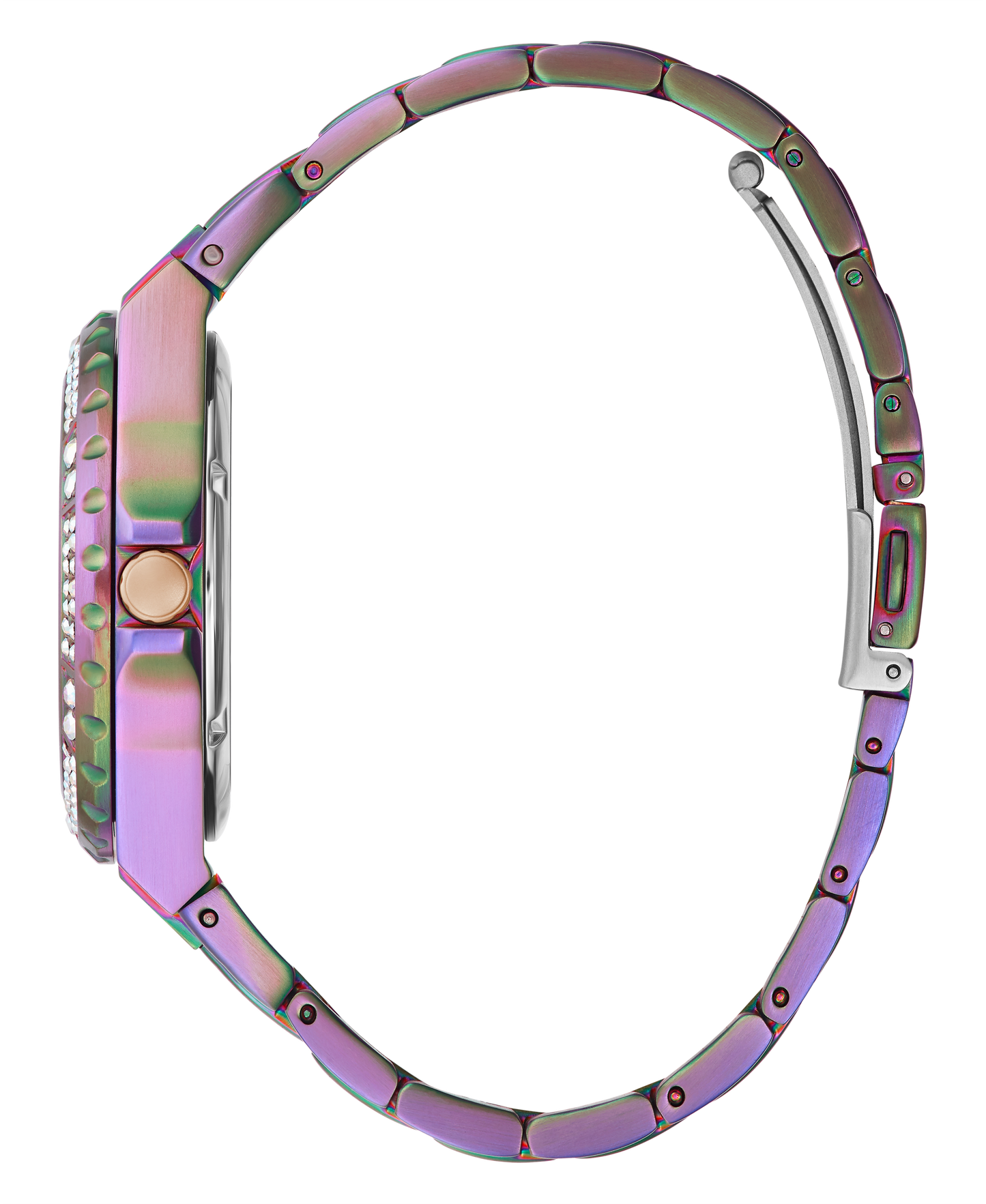 Guess Rose Gold Dial Women Watch - GW0302L3