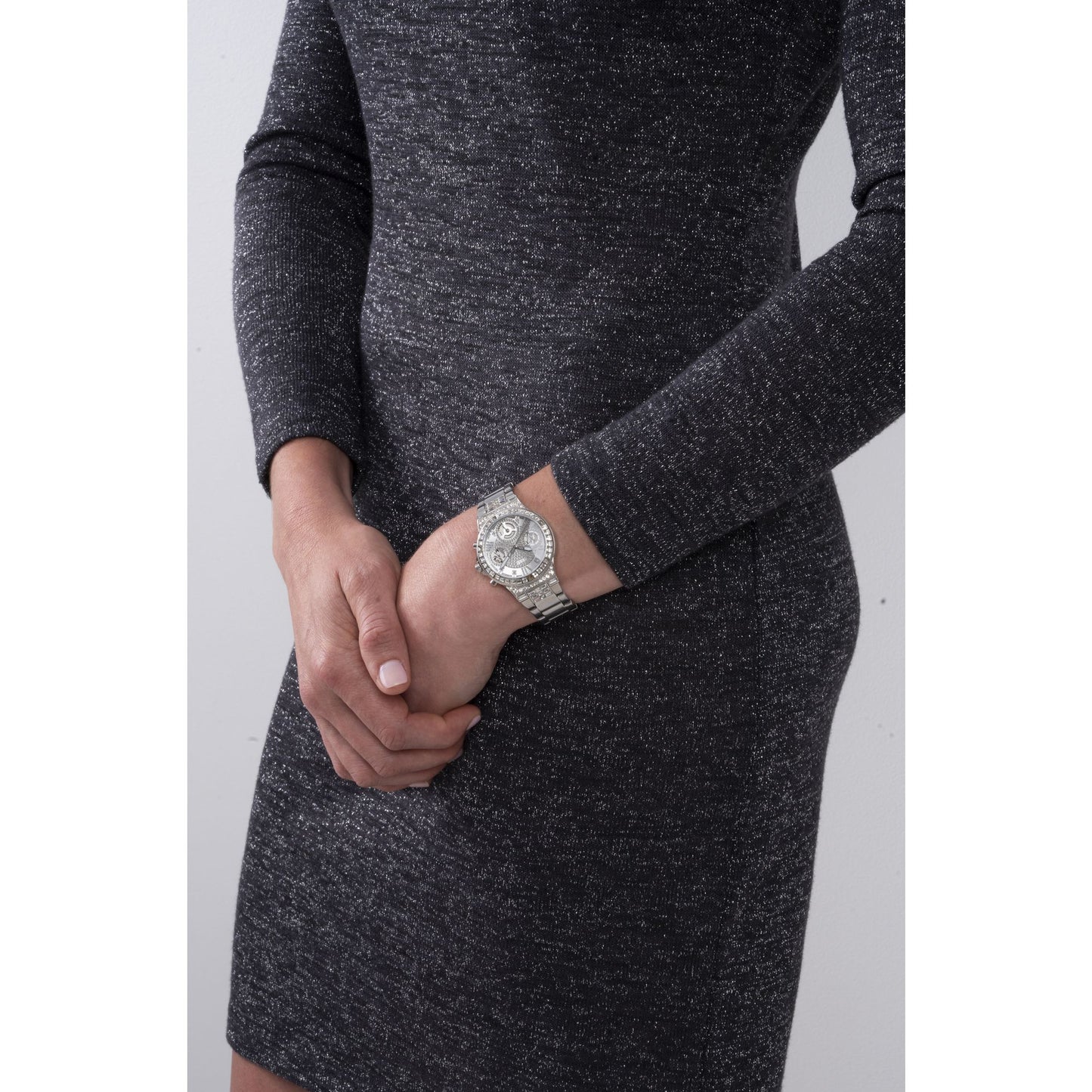 Guess Trend 36 mm Silver Dial Women Analog Watch- GW0320L1