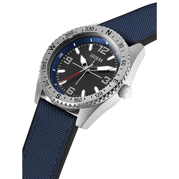 Guess Black Dial Men Analog Watch - GW0327G1