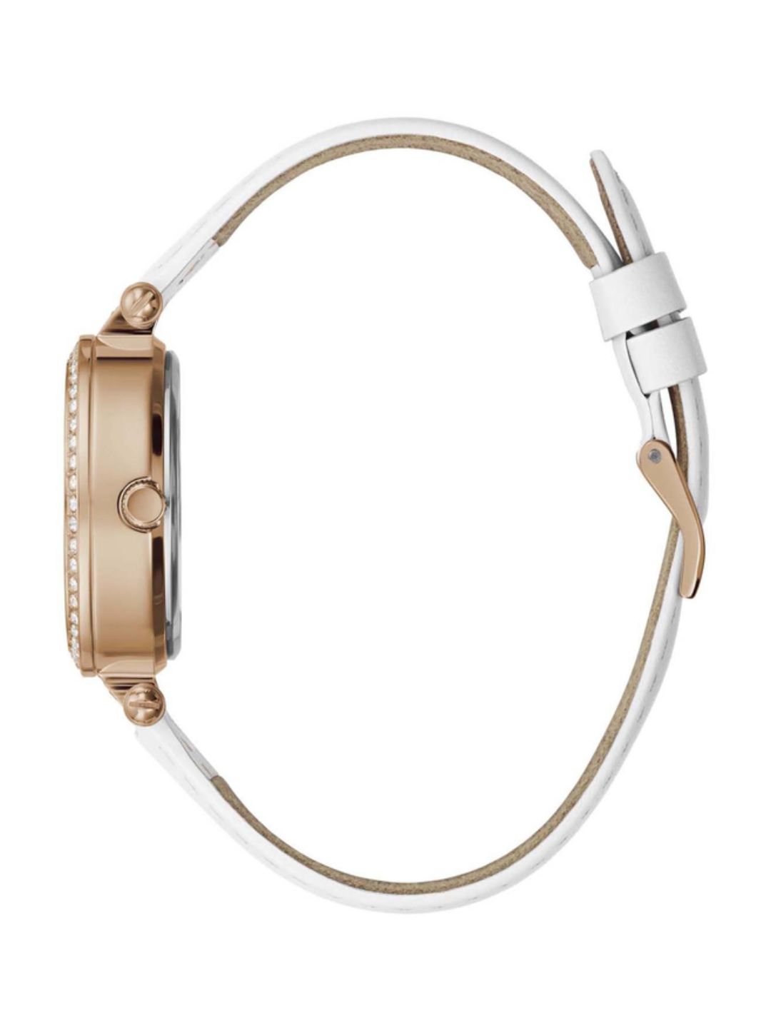 Guess Women White Dial Analog Watch - GW0382L3