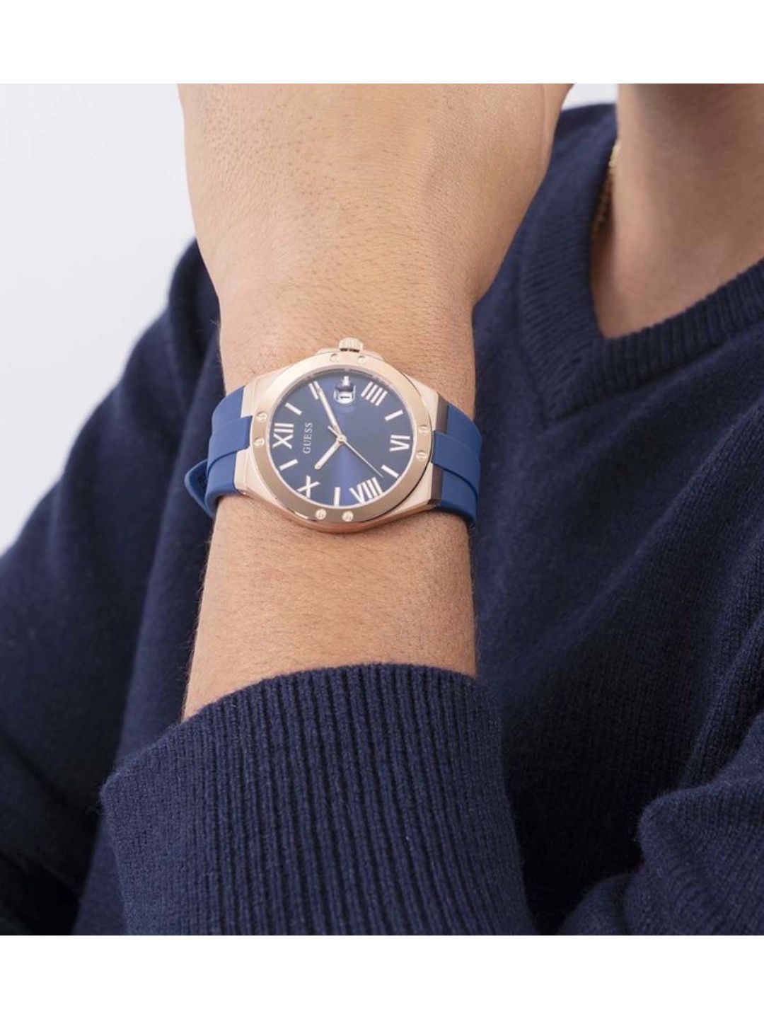 Guess Analog Blue Dial Men Watch GW0388G3