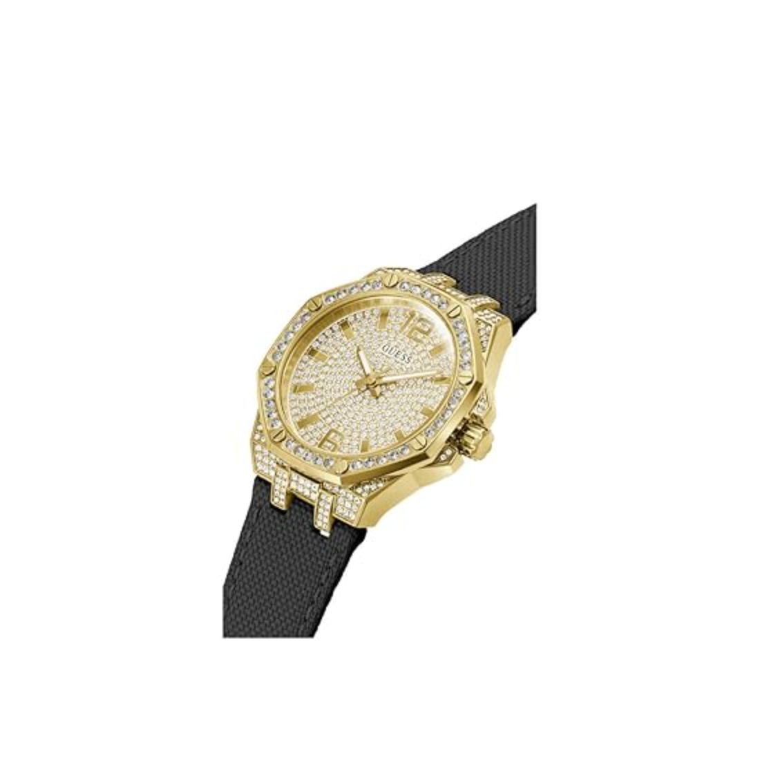 Guess Analog Gold Dial Women's Watch-GW0408L2