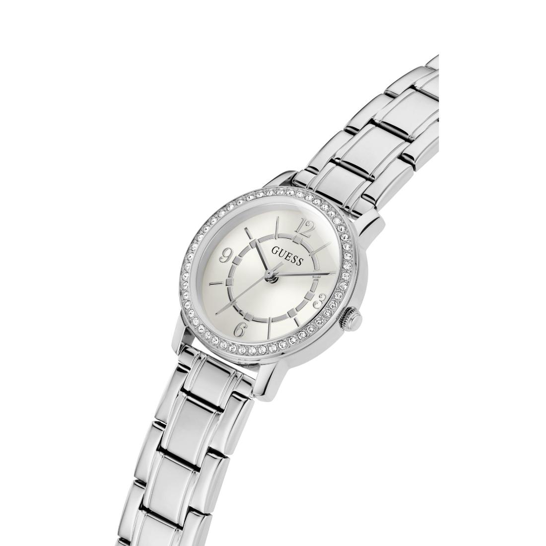 Guess Dress 28 mm White Dial Women Analog Watch- GW0468L1