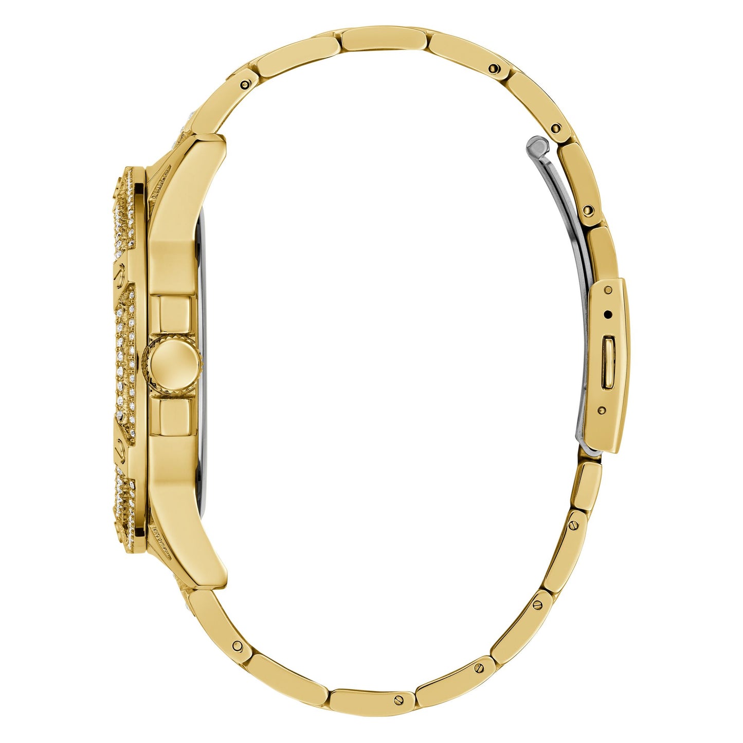 Guess Trend 48 mm Animal Print Dial Men Chronograph Watch- GW0497G4