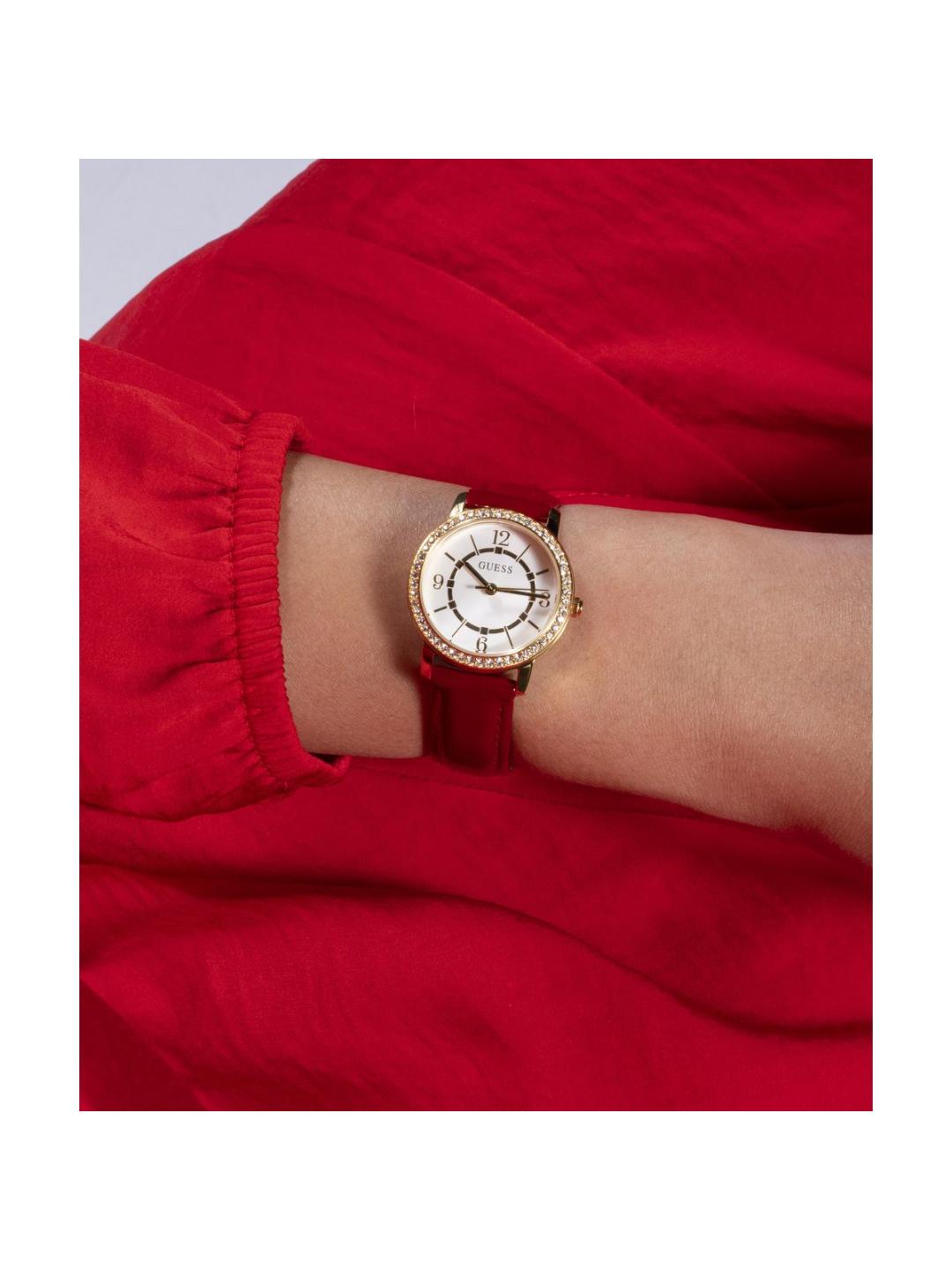 Guess White Dial Women Analog Watch - GW0533L1