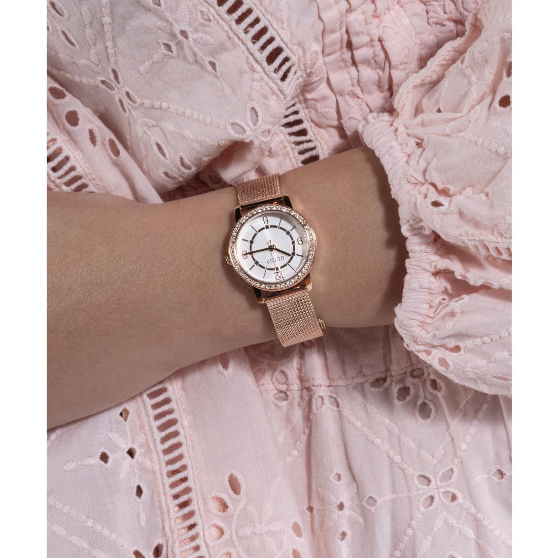 GUESS MELODY Women White Round Dial Analog Watch - GW0534L3