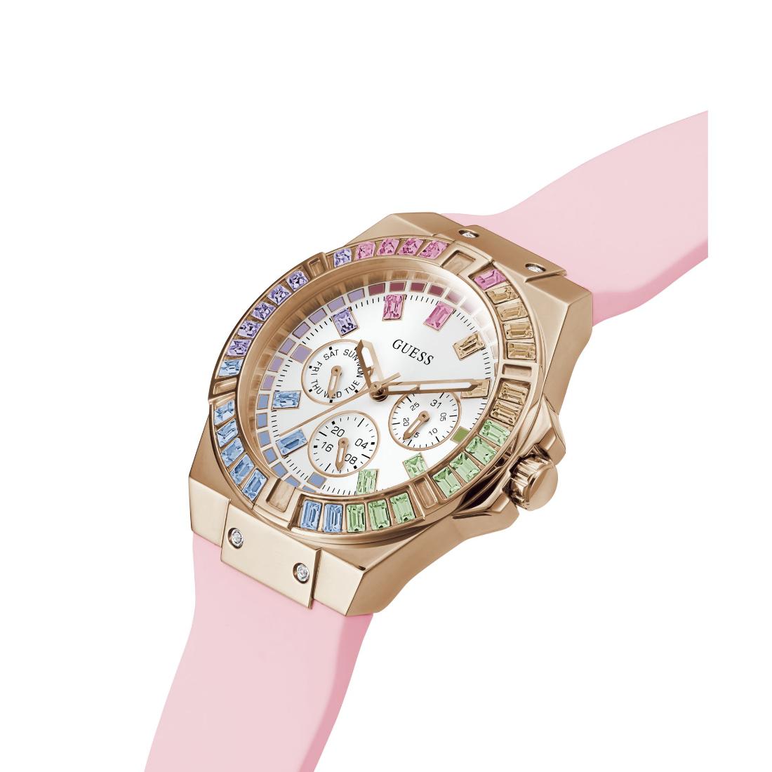 Guess Women 39 mm White Dial Analog Watch- GW0541L2