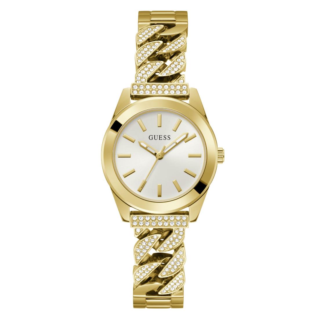 Guess White Dial 32 mm Women Analog Watch - GW0546L2
