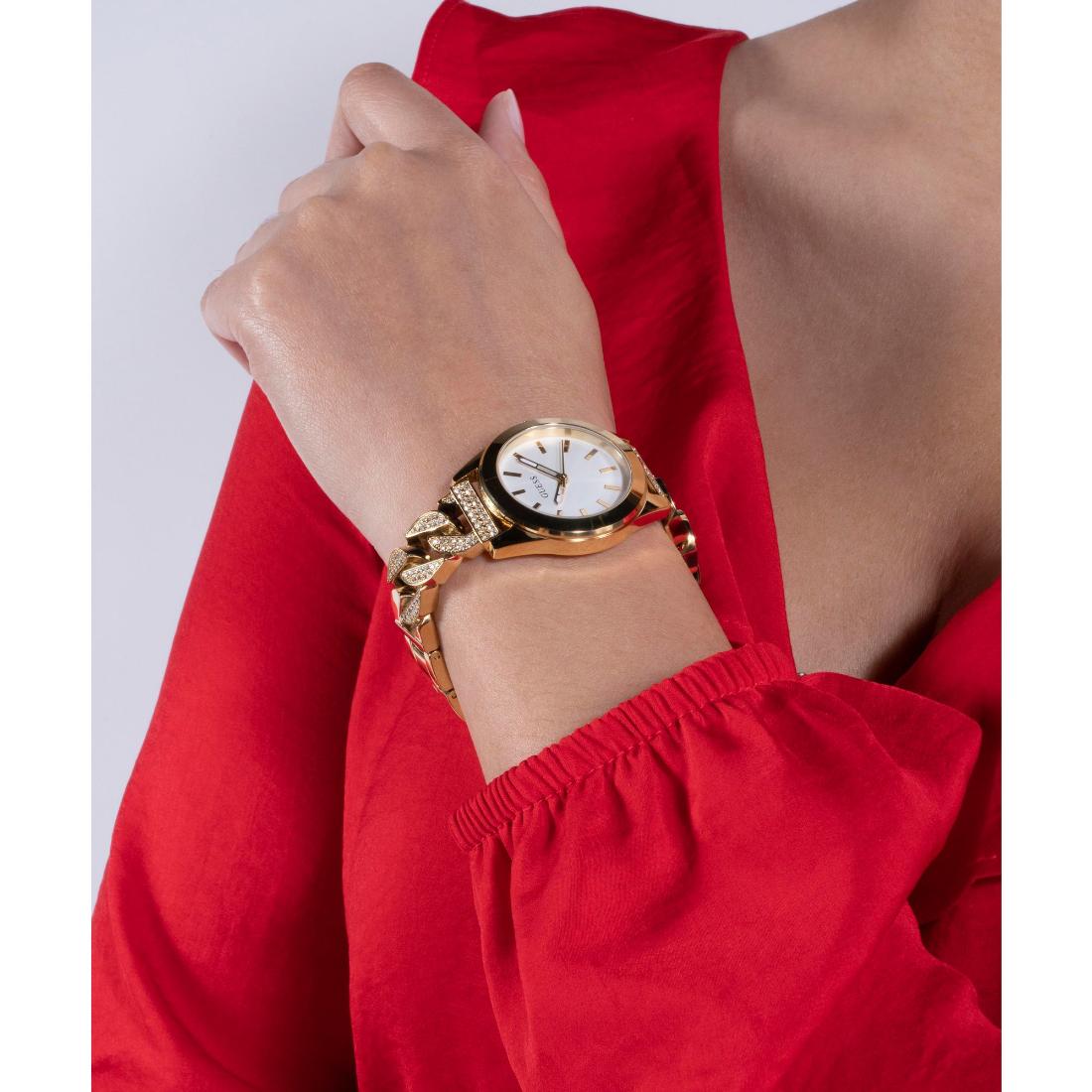 Guess White Dial 32 mm Women Analog Watch - GW0546L2