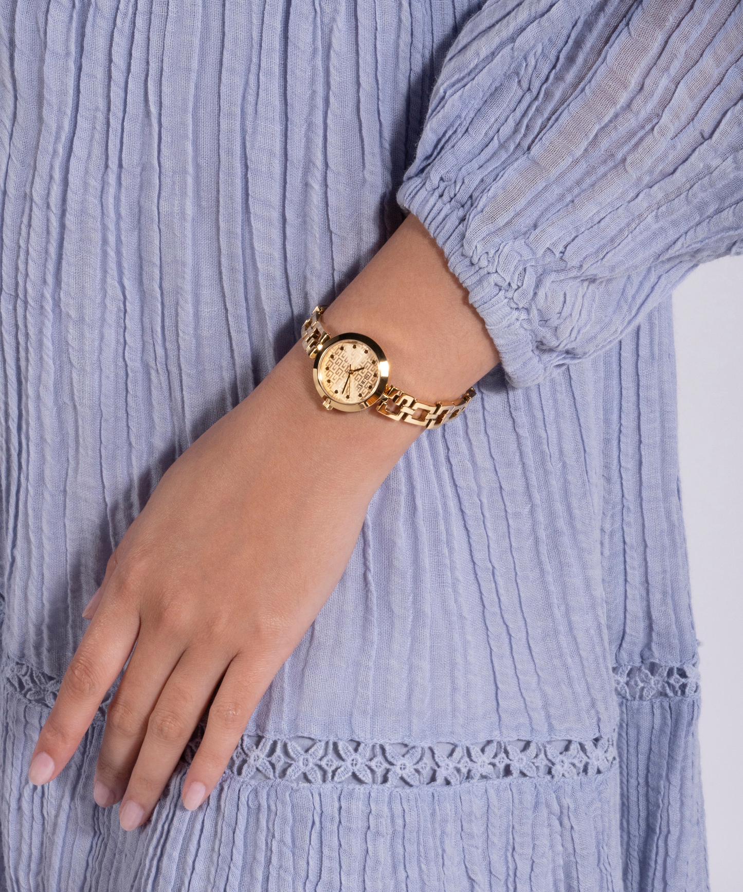 Guess Champagne Dial Women Watch - GW0549L2