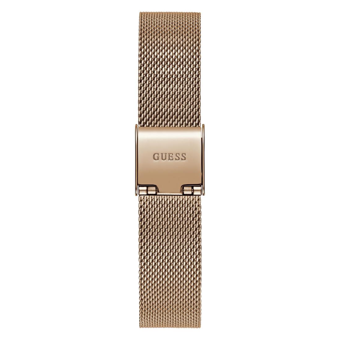 GUESS Women Rose Gold Round Dial Analogue Watch- GW0671L3