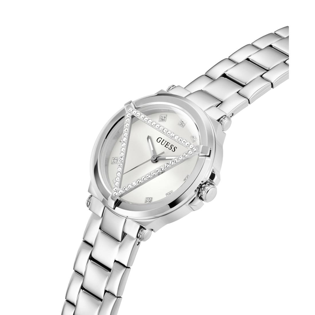 Guess Women 38 mm White Dial Analog Watch- GW0674L1