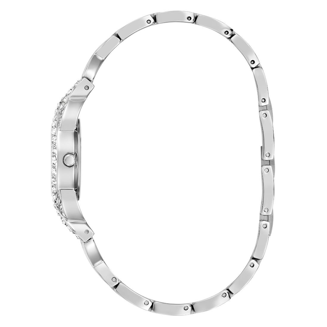 Guess Women 23 mm Silver Dial Analog Watch- GW0682L1