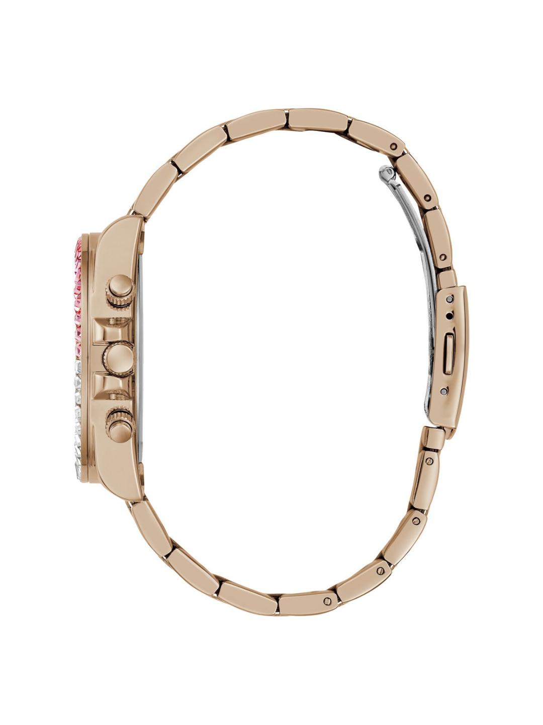 Guess Rose Gold Dial Women Analog Watch - GW0690L2