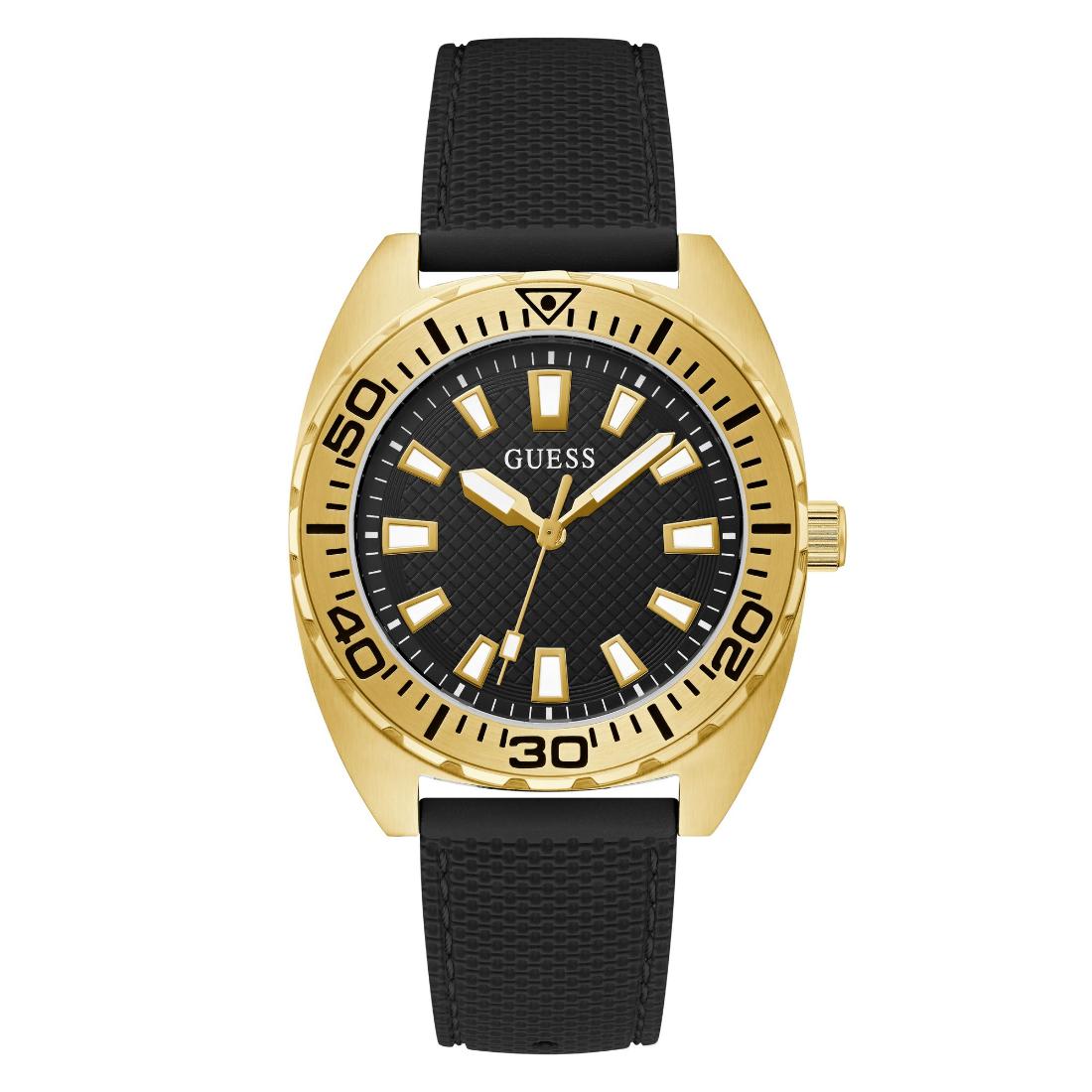 Guess Sport 42 mm Black Dial Men Analog Watch- GW0715G3M