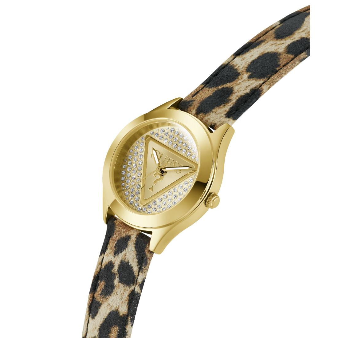 Guess Trend 34 mm Champagne Dial Women Analog Watch- GW0745L2