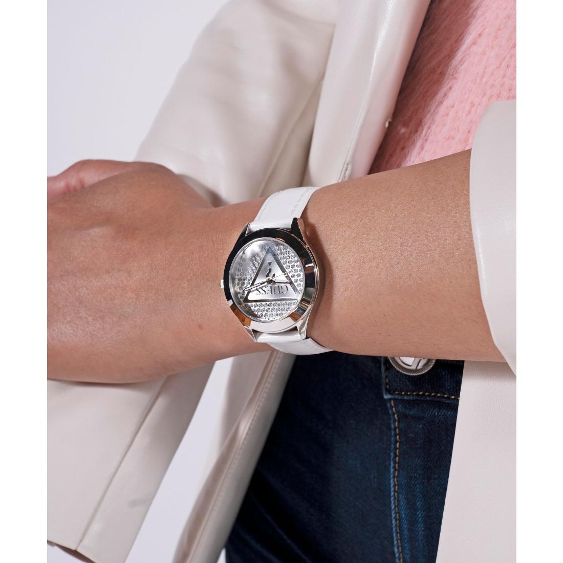 Guess Trend 34 mm Silver Dial Women Analog Watch- GW0745L3