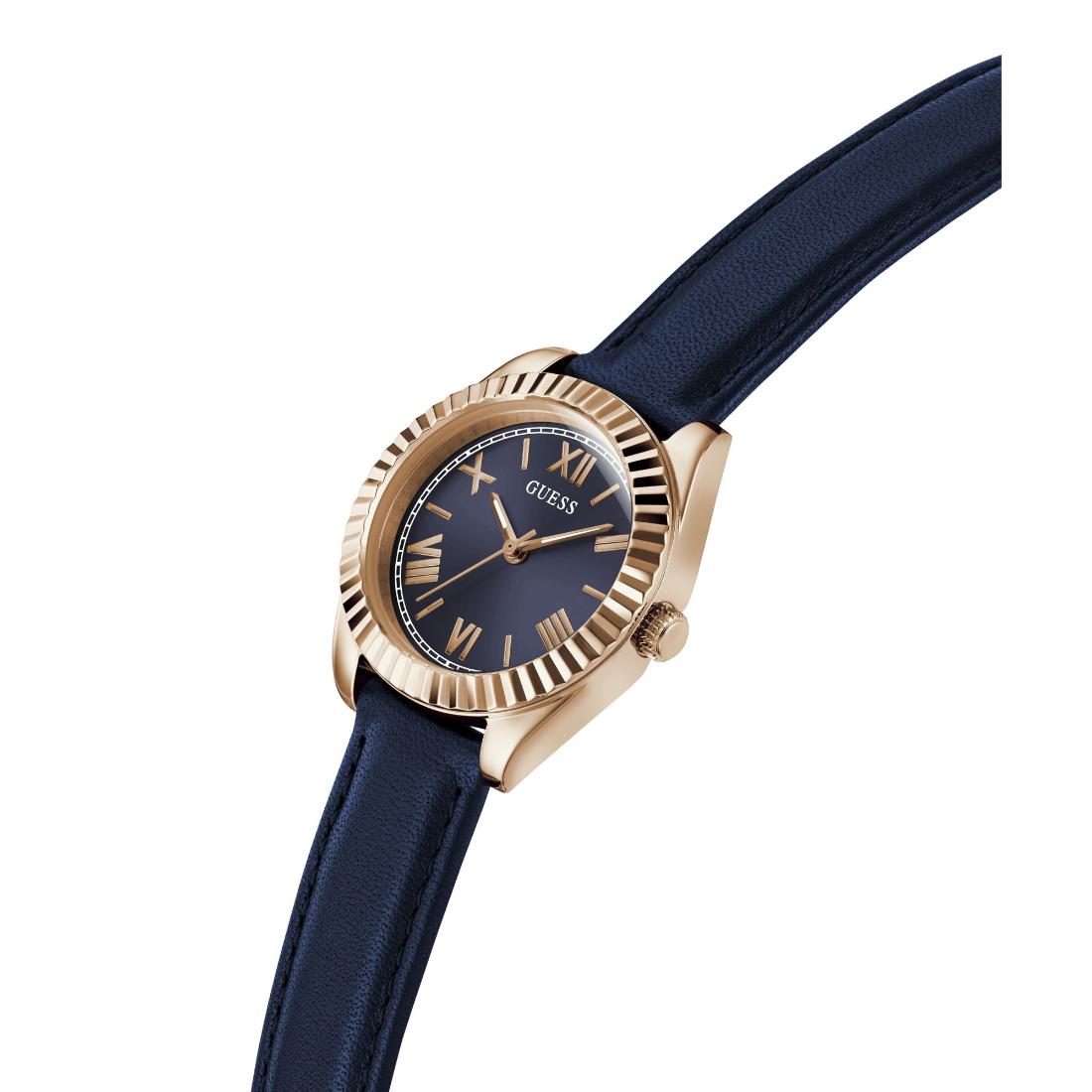 Guess Dress 30 mm Navy Dial Women Analog Watch- GW0761L2