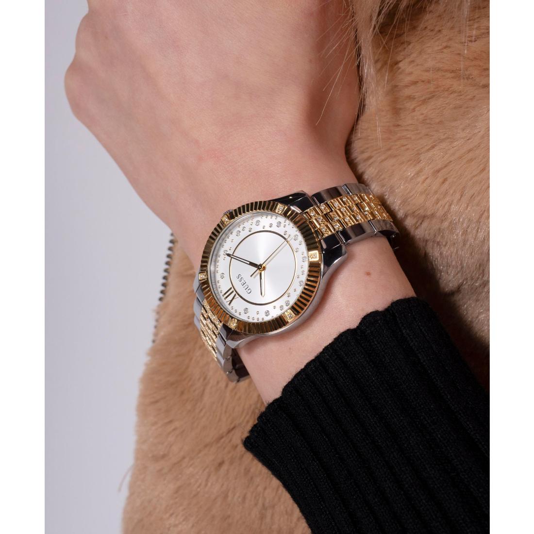 GUESS Starstruck Silver Tone Round Dial Analog Women's Watch - GW0765L1