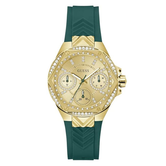 GUESS GS ENVY 38 mm Gold Dial Ladies Watch GW0774L2