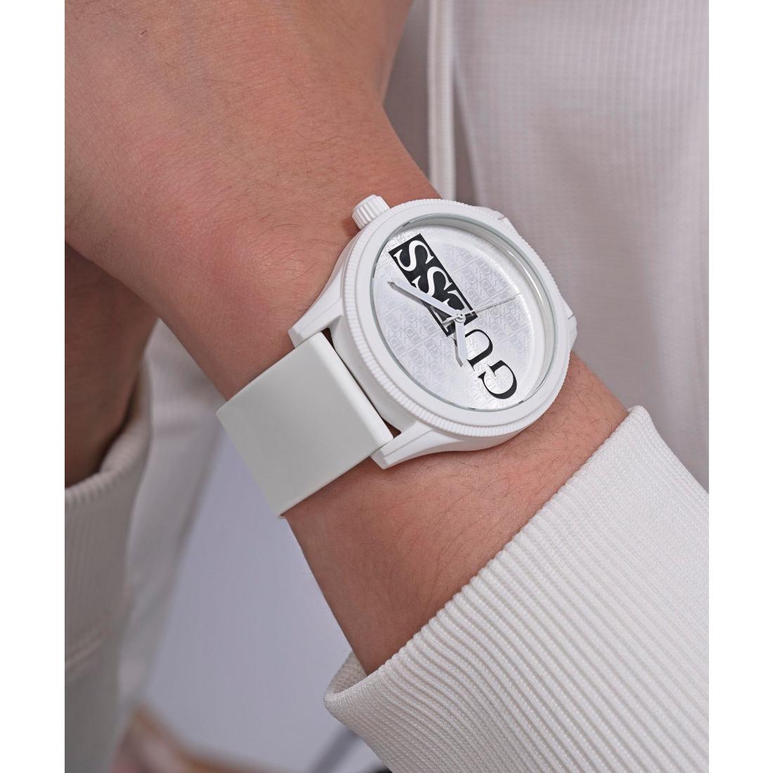 Guess Trend 45 mm White Dial Men Analog Watch- GW0780G1